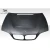 2002-2005 BMW 3 Series E46 4DR GTS Look Hood - 1 Piece - image 3