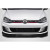 2015-2021 Volkswagen GTI RZ Front Lip Under Spoiler - 2 Piece - image 1