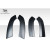 2011-2022 Jeep Grand Cherokee SRT Look Rear Fender Flares - 4 Pieces - image 8