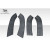 2011-2022 Jeep Grand Cherokee SRT Look Rear Fender Flares - 4 Pieces - image 8