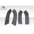 2011-2022 Jeep Grand Cherokee SRT Look Rear Fender Flares - 4 Pieces - image 14