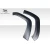 2011-2022 Jeep Grand Cherokee SRT Look Rear Fender Flares - 4 Pieces - image 7