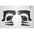 2015-2021 Subaru WRX STI VRS Wide Body Front Fenders - 8 Piece - image 10