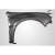 2008-2014 Subaru Impreza WRX STI 2011-2014 Impreza WRX VRS 8MM Front Fenders - 2 Piece - image 6