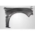 2008-2014 Subaru Impreza WRX STI 2011-2014 Impreza WRX VRS 8MM Front Fenders - 2 Piece - image 2