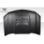 2019-2025 Chevrolet Silverado 1500 ZL1 Look Hood - 1 Piece - image 10