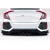 2016-2021 Honda Civic 4DR Broman Rear Lip Spoiler Air Dam - 3 Pieces - image 1