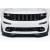 2012-2016 Jeep Grand Cherokee SRT8 GR Tuning Front Lip Spoiler Air Dam - 1 Piece - image 3