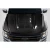 2017-2022 Ford Super Duty F250 F350 F450 GT500 V2 Look Hood - 1 Piece - image 1