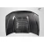 2017-2022 Ford Super Duty F250 F350 F450 GT500 V2 Look Hood - 1 Piece - image 14