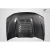 2017-2022 Ford Super Duty GT500 V2 Carbon Fiber Hood - image 14