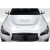 2014-2023 Infiniti Q50 GTS Look Hood - 1 Piece - image 1