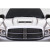 2002-2008 Dodge Ram 2" Ram Air Hood - 1 Piece - image 1