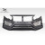 2016-2021 Honda Civic 4DR RBT Widebody Look Front Bumper - 1 Piece - image 7