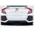 2016-2021 Honda Civic 4DR RBT Widebody Look Rear Bumper - 1 Piece - image 1