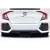 2016-2021 Honda Civic 4DR RBT Widebody Look Rear Bumper - 1 Piece - image 1