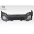 2016-2021 Honda Civic 4DR RBT Widebody Look Rear Bumper - 1 Piece - image 3