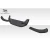 2017-2020 Fiat 124 Spider Abarth Speed Rear Lip Spoiler Splitters - 3 Pieces - image 10