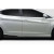 2011-2013 Hyundai Elantra SQR Side Skirts -2 Piece - image 1