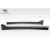 2008-2017 Mitsubishi Lancer Duraflex UN Track Side Skirts Rocker Panels - 2 Piece - image 6