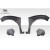 2009-2014 Acura TSX Khan Wide Body Fender Flare Kit - 10 Piece - image 9