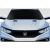 2016-2021 Honda Civic Broman Hood - 1 Piece - image 1