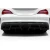 2014-2016 Mercedes CLA Class Burnout Rear Diffuser - 1 Piece - image 3