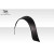 2006-2009 Volkswagen Golf GTI Duraflex Euroline Rear Fender Flares - 2 Pieces - image 6