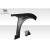 2013-2016 Ford Fusion Duraflex Reis Front Fender Flares - 4 Pieces - image 5