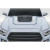 2016-2023 Toyota Tacoma Street Runner Air Hood Scoop - 1 Piece - image 1