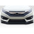 2016-2018 Honda Civic 2DR 4DR Yoka Front Lip Spoiler Air Dam - 3 Pieces - image 1