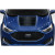 2019-2024 Ford Edge GT500 V2 Look Hood - 1 Piece - image 1