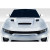 2015-2023 Dodge Charger Hellcat Redeye Look Hood - 2 Pieces - image 1