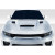 2015-2023 Dodge Charger Hellcat Redeye Look Hood - 2 Pieces - image 1