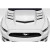 2015-2017 Ford Mustang Interceptor Hood - 1 Piece - image 4