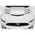 2015-2017 Ford Mustang Interceptor Hood - 1 Piece - image 1