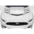 2015-2017 Ford Mustang Incerceptor Hood - image 1