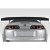 Universal 67" LowPro Rear Wing Spoiler - 5 Pieces - image 1