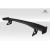 Universal 67" LowPro Rear Wing Spoiler - 5 Pieces (S) - image 4