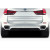 2014-2018 BMW X5 F15 M Performance Look Rear Diffuser - 3 Pieces (S) - image 8