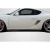 2006-2010 Porsche Cayman Motox Side Skirt Rocker Panel Splitters - 2 Pieces - image 1