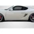 2006-2010 Porsche Cayman Motox Side Skirt Rocker Panel Splitters - 2 Pieces - image 2