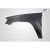 2005-2010 Jeep Grand Cherokee OEM Look Front Fenders - 2 Pieces - image 2