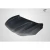 2016-2021 Honda Civic Broman Carbon Fiber Hood - image 3
