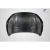2016-2021 Honda Civic Broman Carbon Fiber Hood - image 9