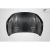 2016-2021 Honda Civic Broman Carbon Fiber Hood - image 12