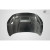 2016-2021 Honda Civic Time Attack Hood - 1 Piece - image 9
