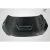 2016-2021 Honda Civic Time Attack Carbon Fiber Hood - image 2