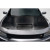 2015-2023 Dodge Charger Carbon Creations Hellcat Redeye Look Hood - 1 Piece - image 4