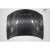 2015-2023 Dodge Charger Hellcat Redeye Look Carbon Fiber Hood - image 13